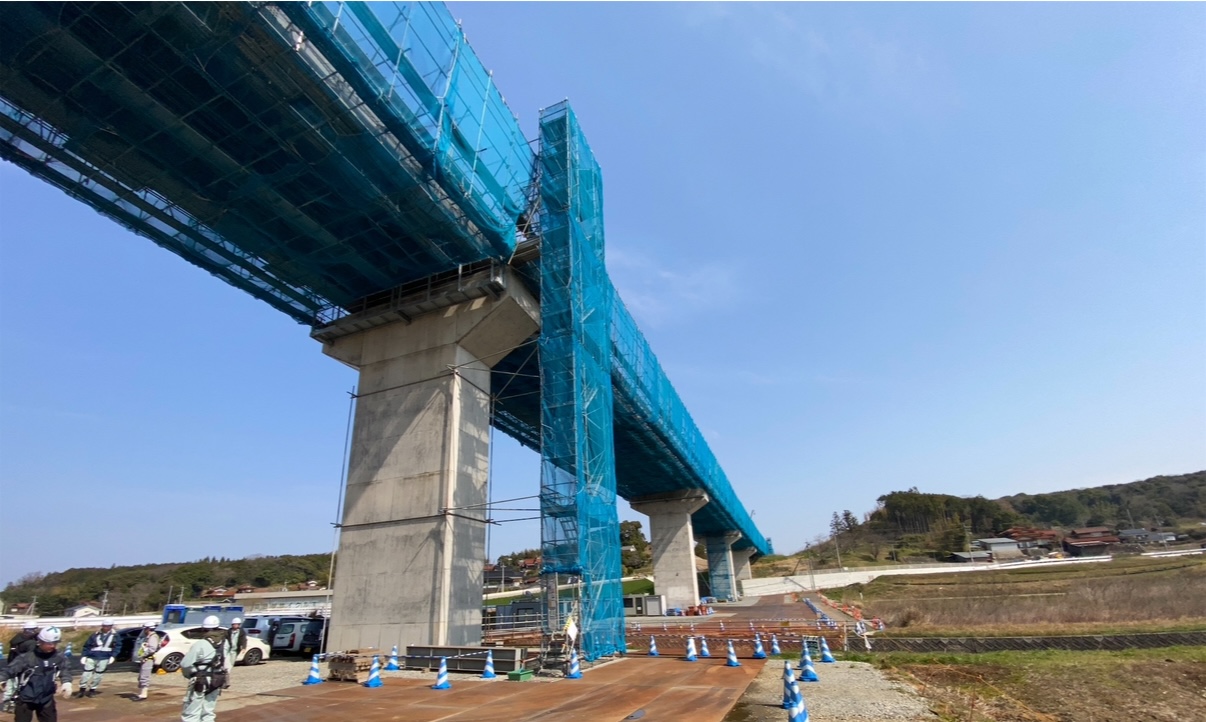 令和4年度三隅・益田道路遠田高架橋鋼上部工事