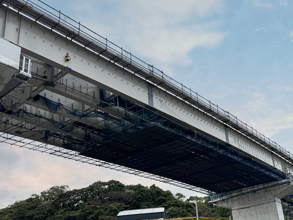長崎497号 松浦4号橋上部工（P15～A2）工事